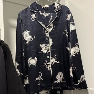 Olivia von Halle Lila pyjama